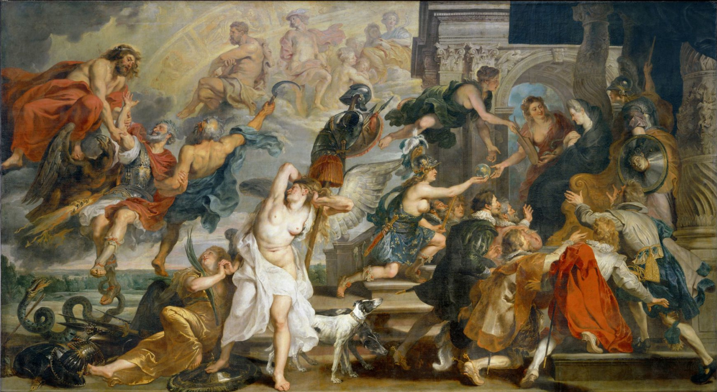 Peter Paul Rubens. The death of Henry IV and the proclamation of the Regency (from the Marie de Medici cycle)