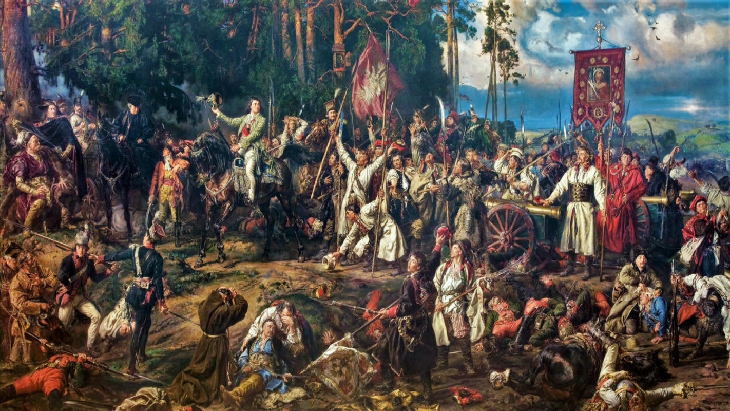 Jan Matejko. The Battle of Raklavice