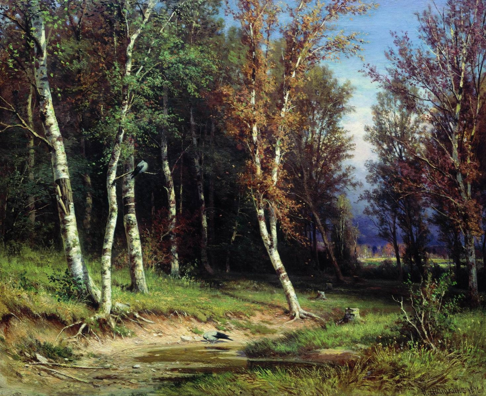 Ivan Shishkin. Forest before the storm