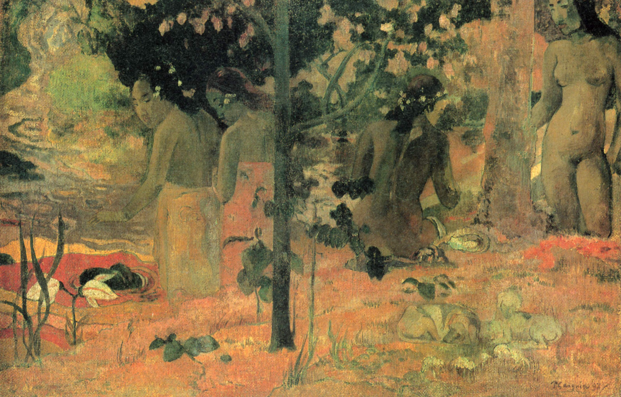 Paul Gauguin. Bathers