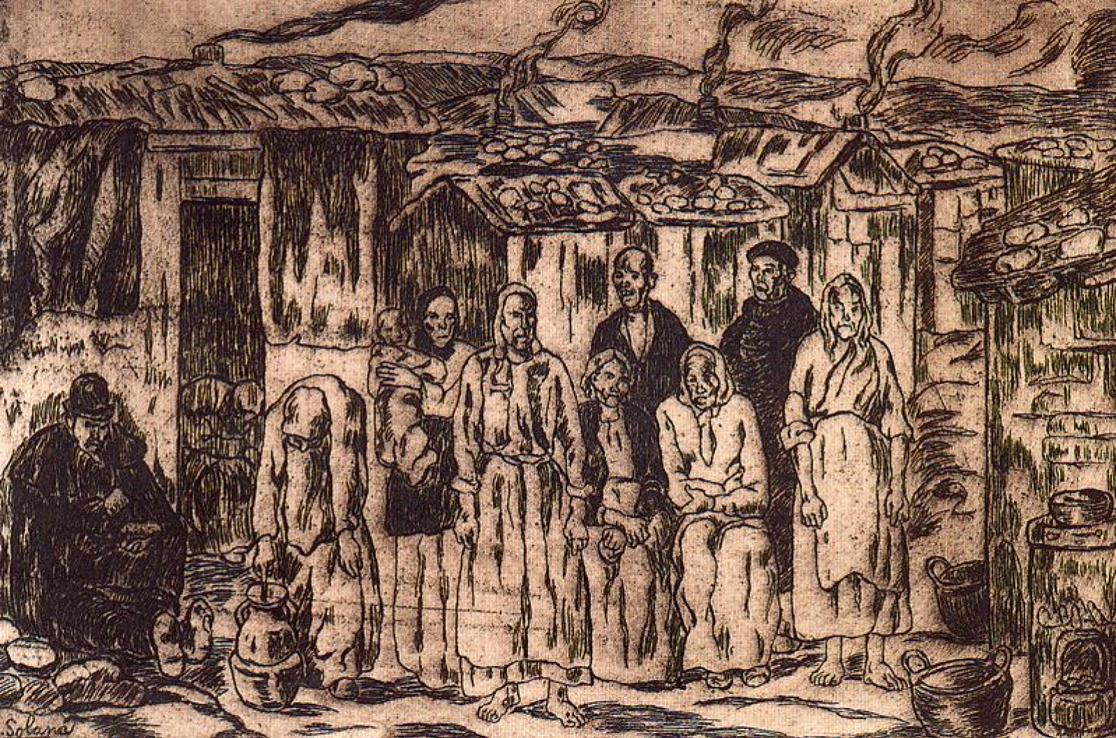 Family by José Gutierrez Solana: History, Analysis & Facts | Arthive