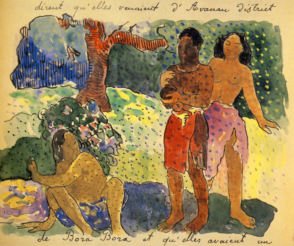 Paul Gauguin. The Messengers Of Oro