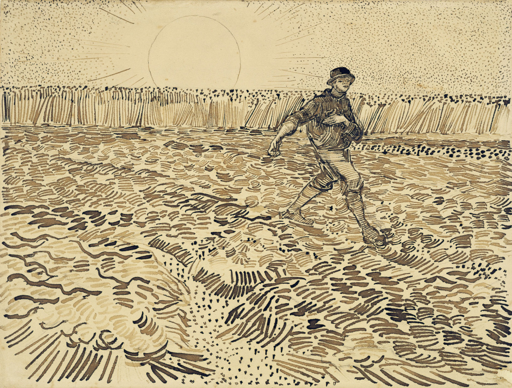 Vincent van Gogh. The sower