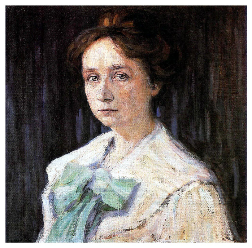 Wassily Kandinsky. Portrait of Gabriele Münter