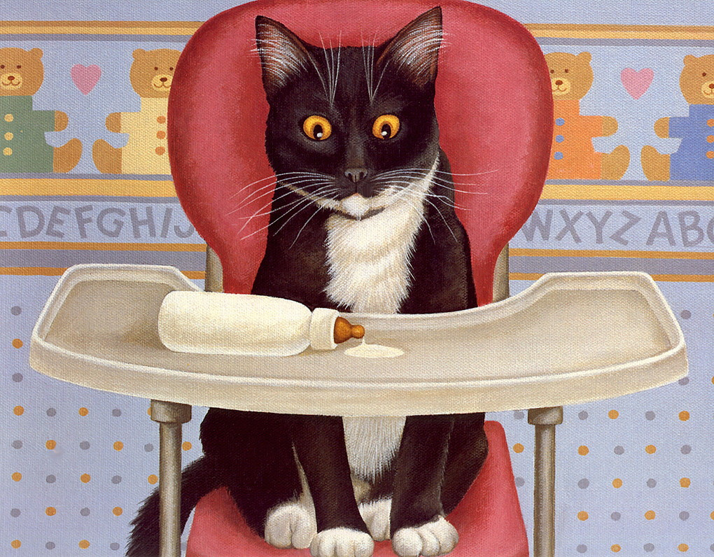 Lowell Herrero. Cats. April 94