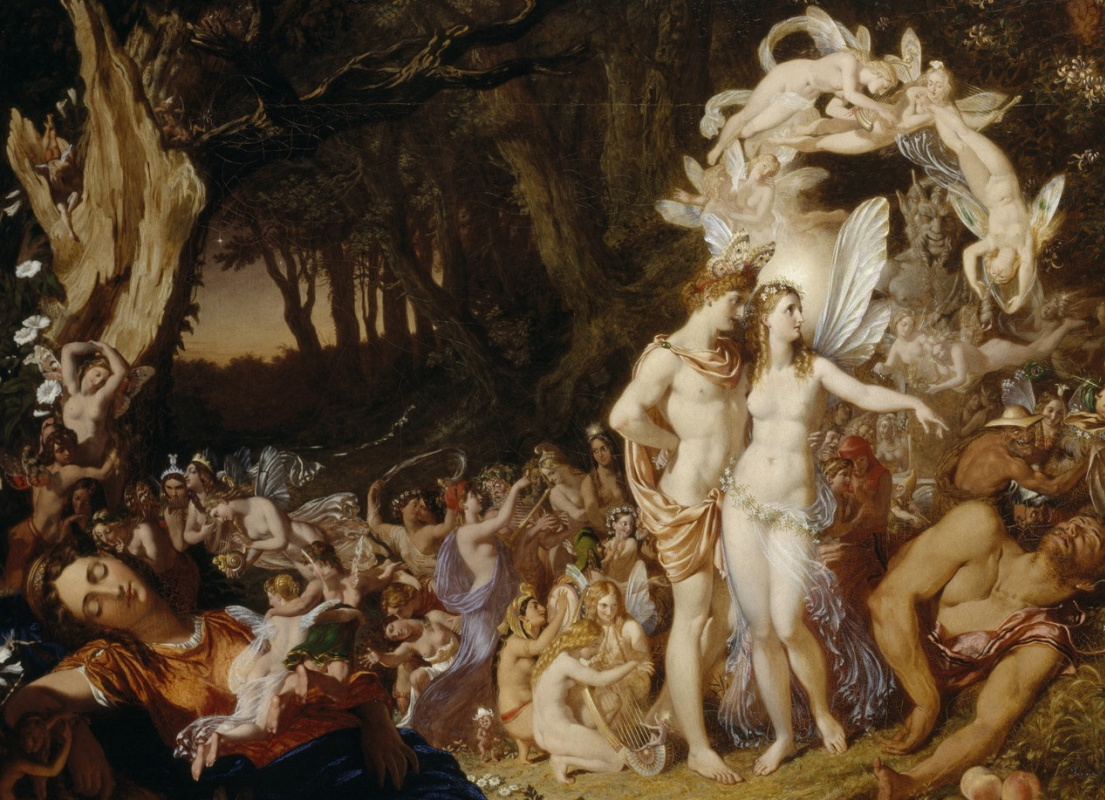 Joseph Noel Paton. The Reconciliation of Oberon and Titania