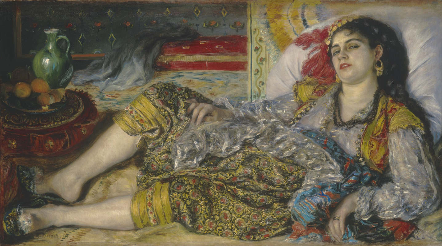 Pierre-Auguste Renoir. Odalisque