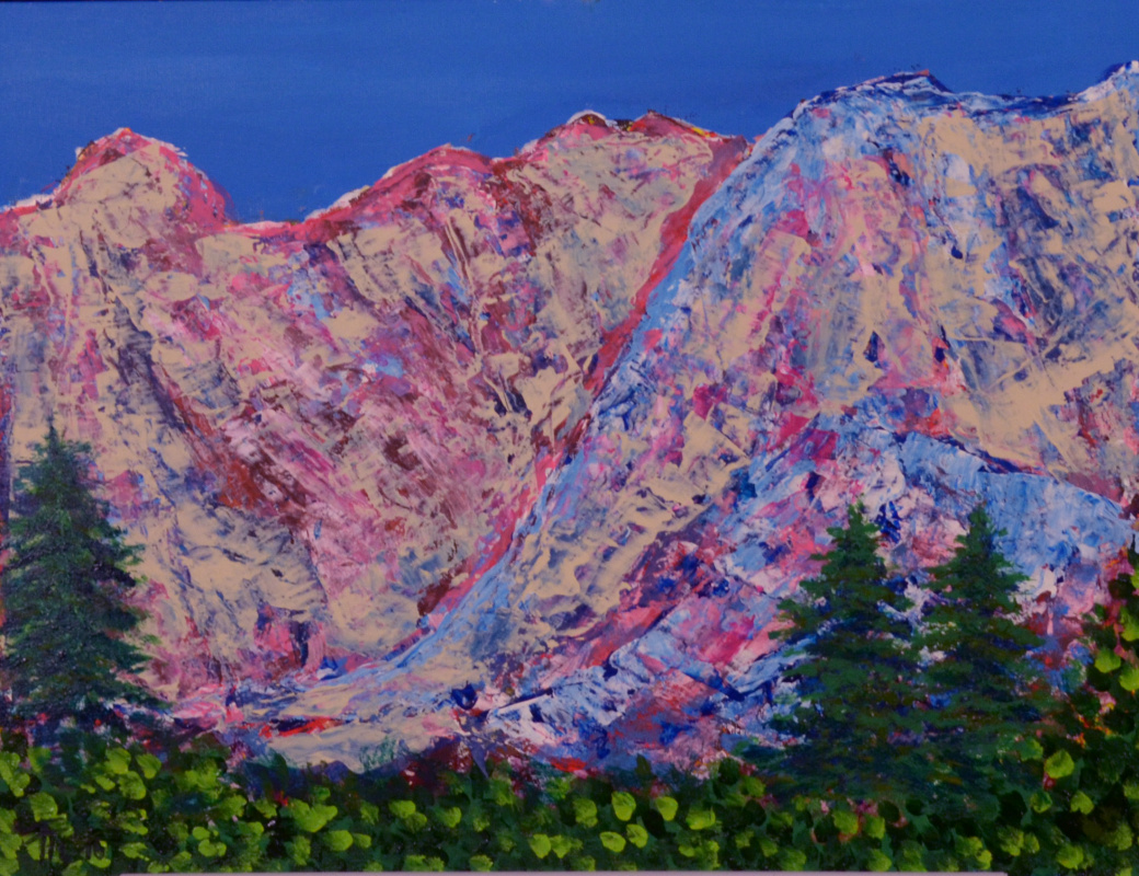 Tatiana Alexandrovna Terebilina. Colorful mountains