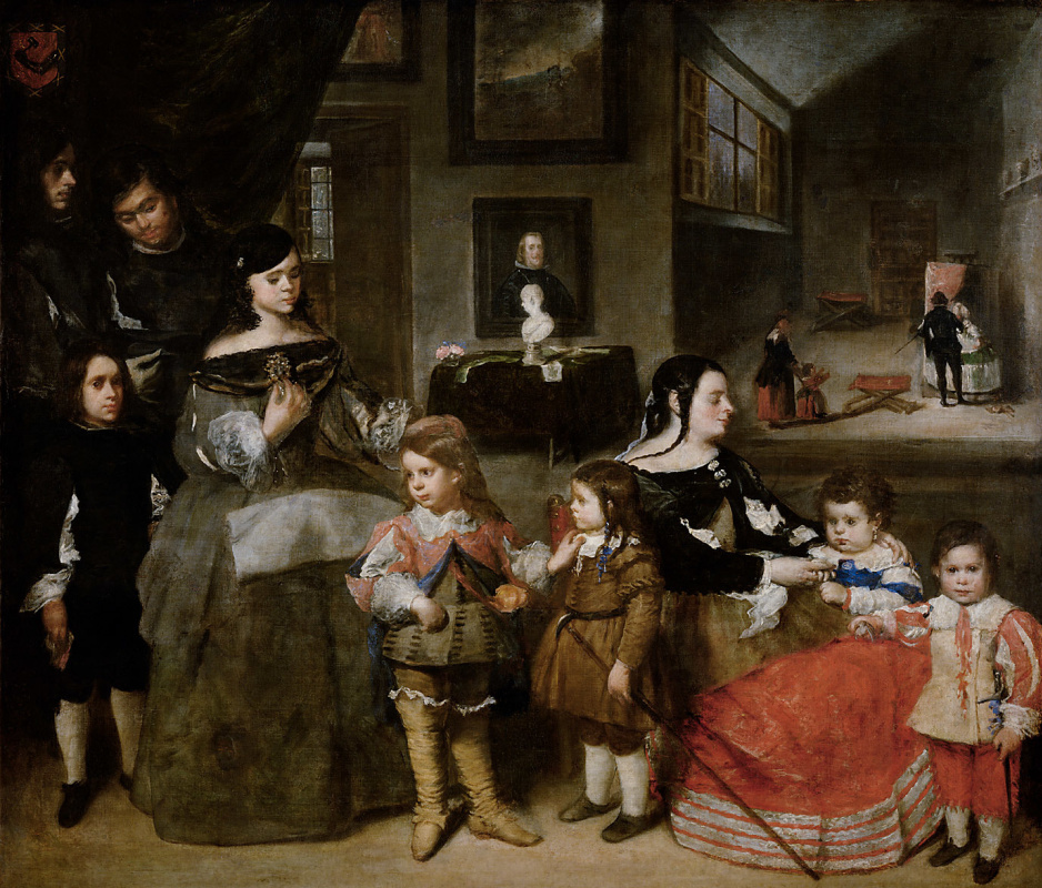 Juan Batista Martinez del Maso. Artist's family portrait