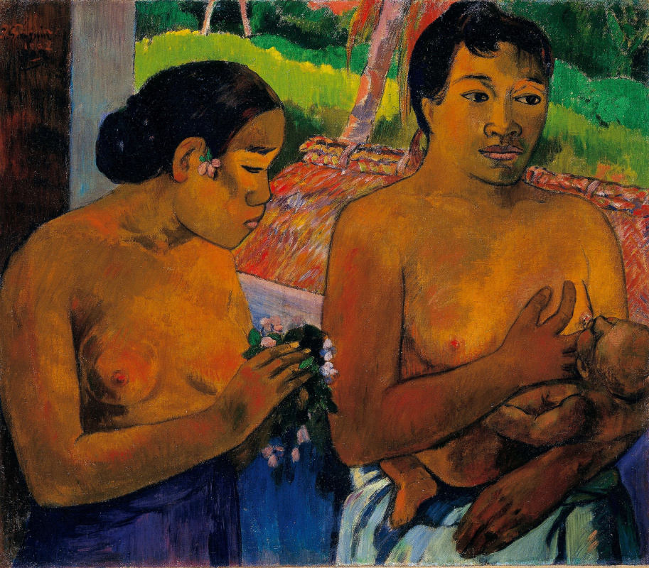 Paul Gauguin. The victim