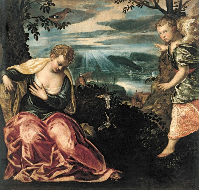 The Annunciation: The Angel and Wife Manoes