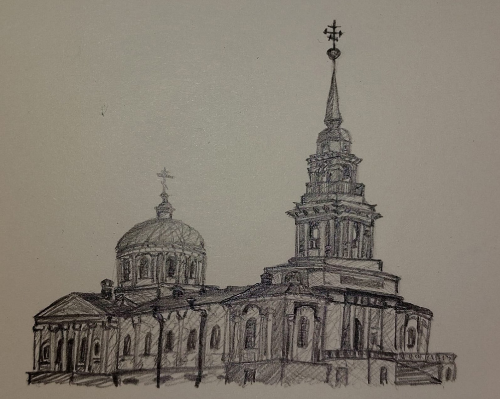 Catherine Glushkova. Annunciation Cathedral in Votkinsk