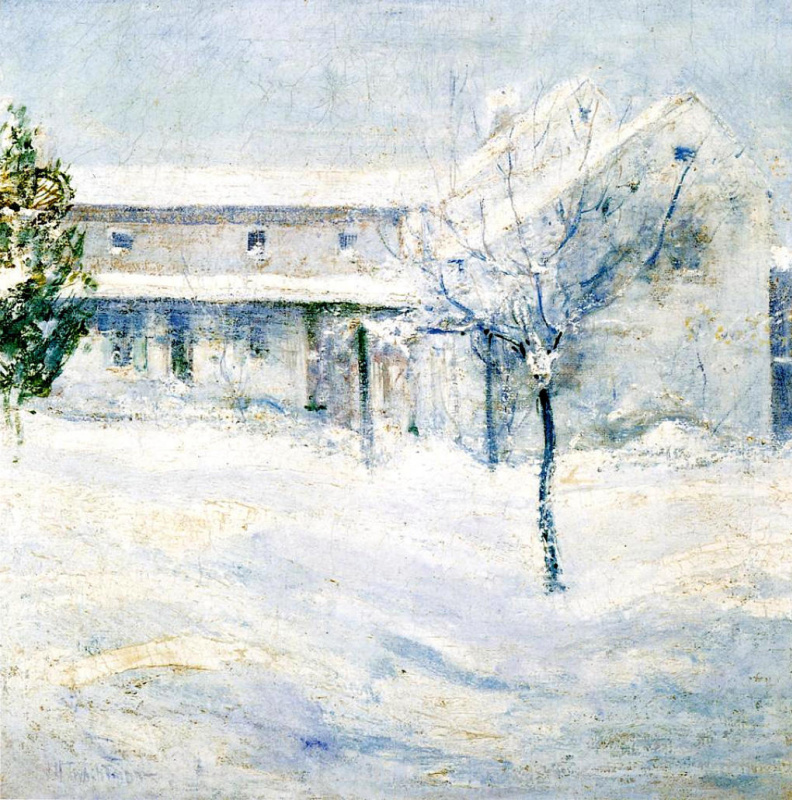 John Henry Twachtman. The old "Holly house"