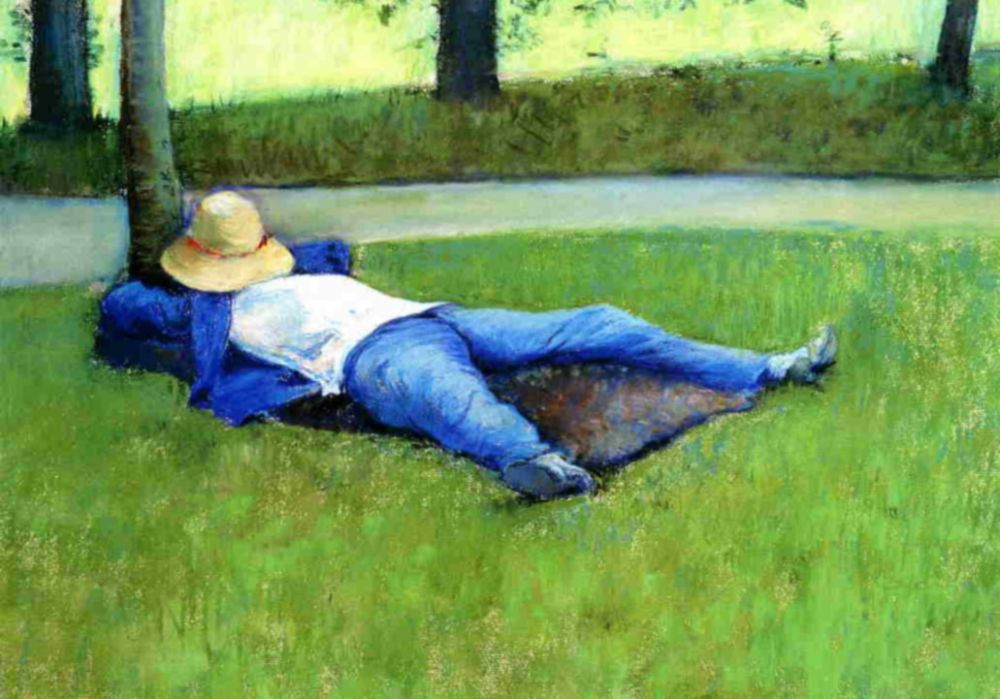 Gustave Caillebotte. Slumber