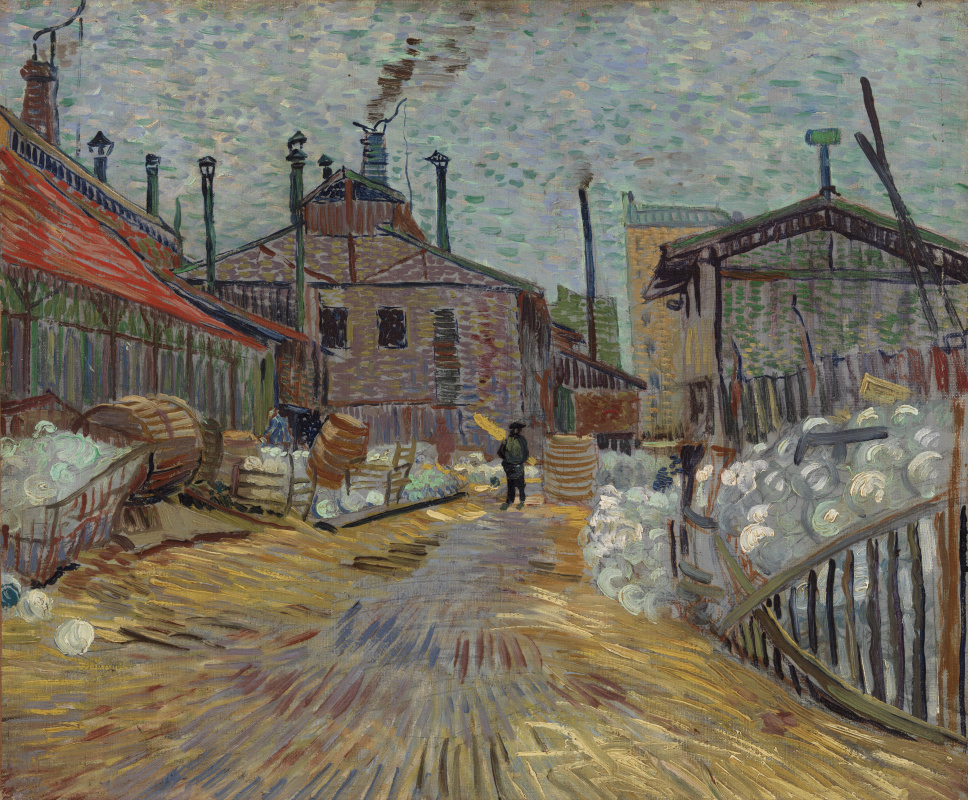 Vincent van Gogh. The factory at Asnières