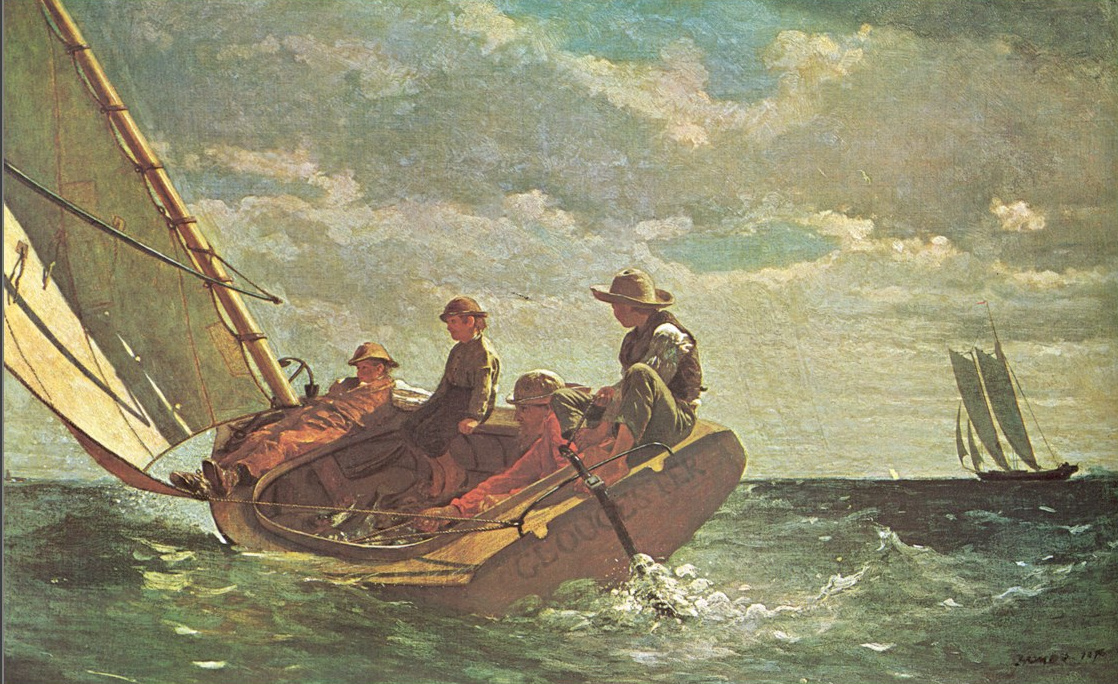 Winslow Homer. Breezes. Gloucester