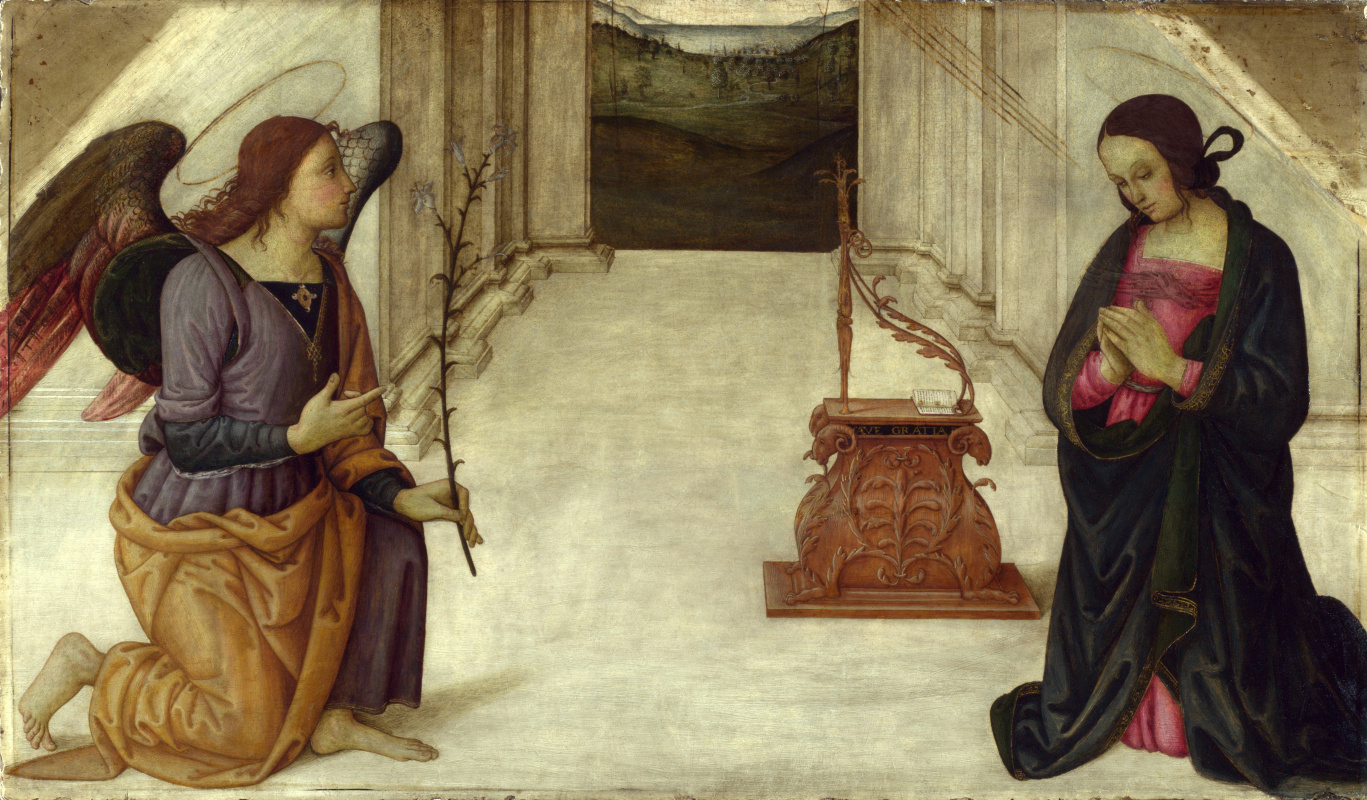 Giannicola di Paolo. The Annunciation