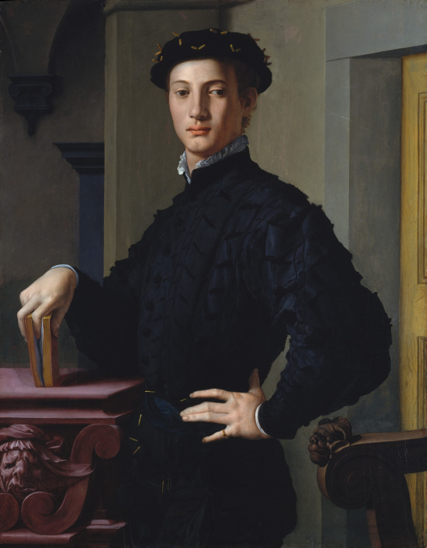 Agnolo Bronzino. Portrait of a young man