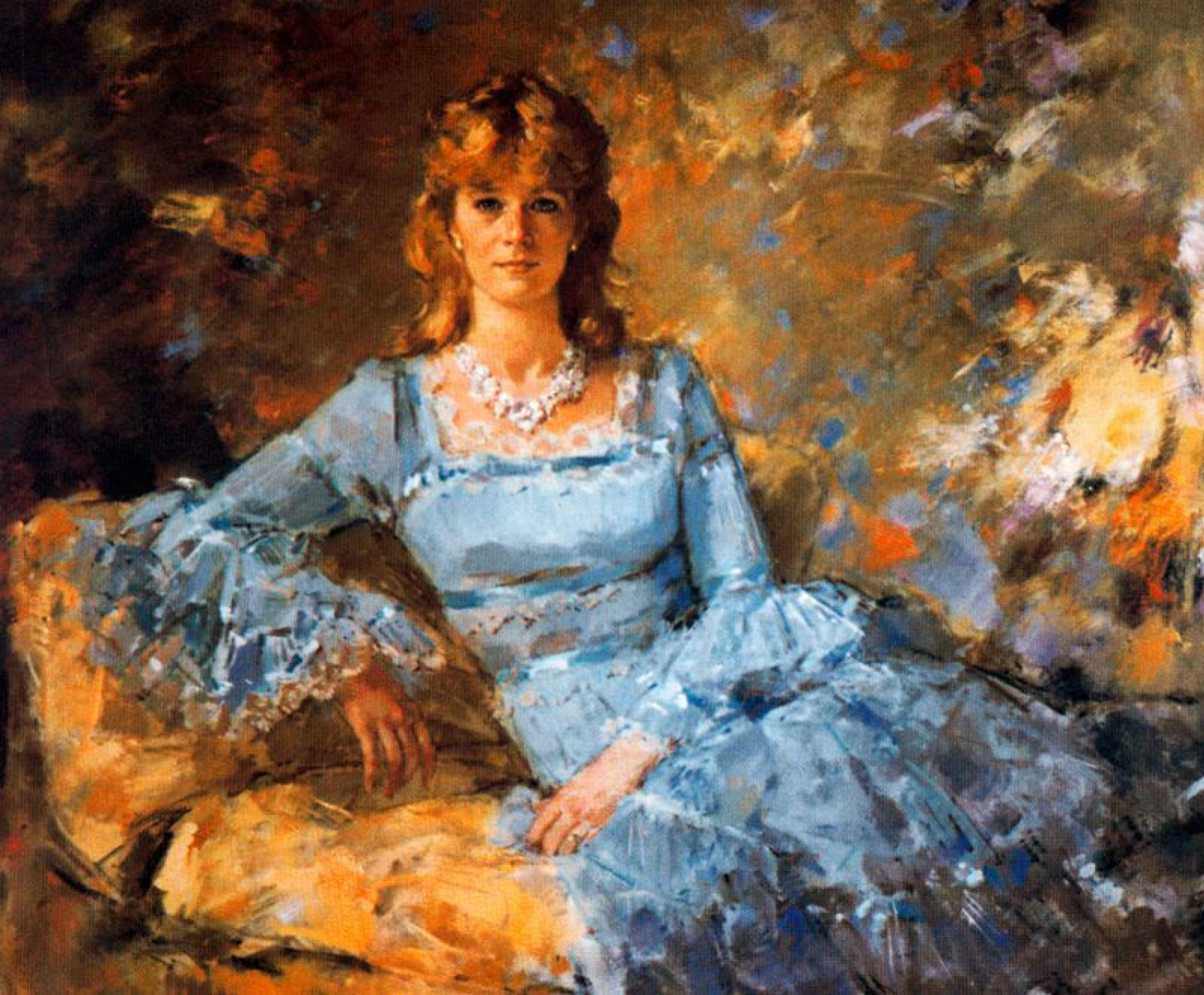 Ricardo Macarron The girl in blue: Descripción de la obra | Arthive