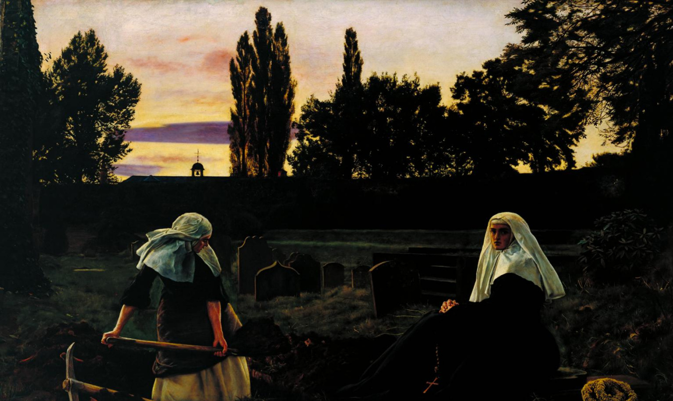 John Everett Millais. The Vale of Rest