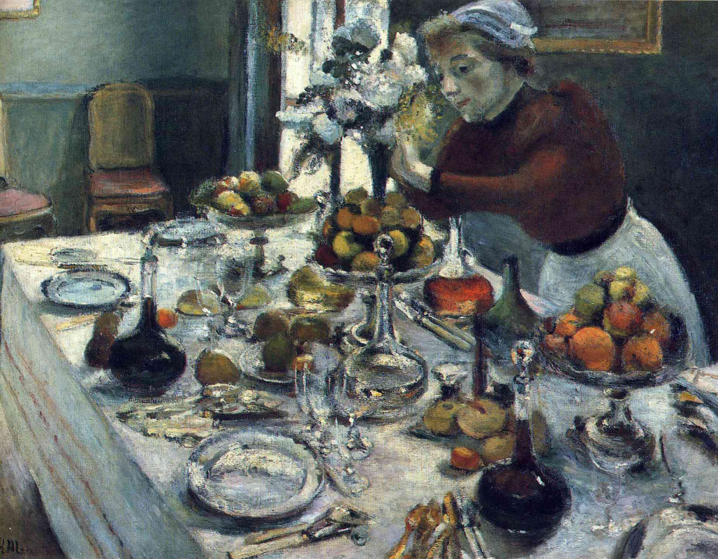 Henri Matisse. Setting the table