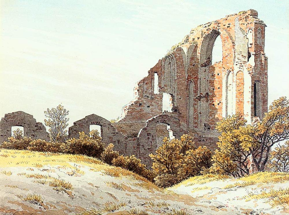 Caspar David Friedrich. Ruin