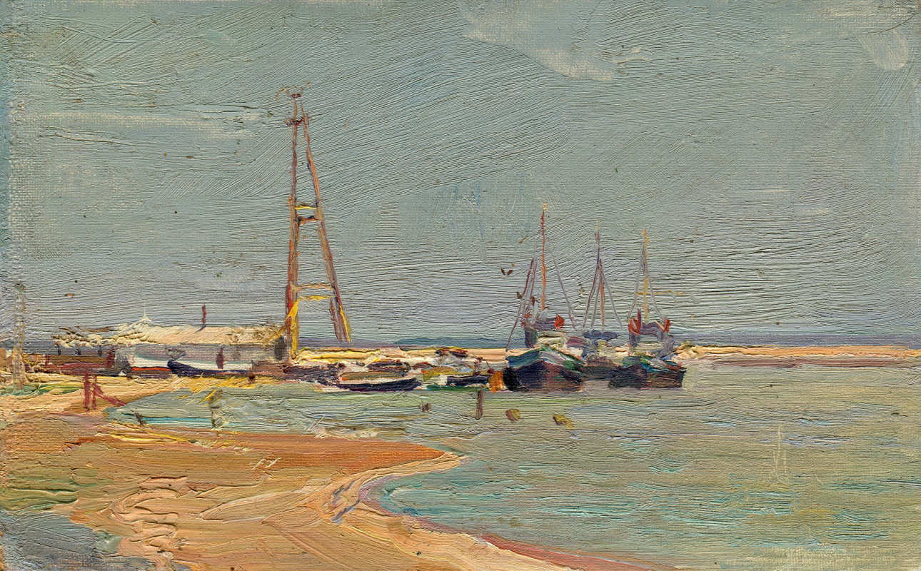 Vasily Fadeevich Demin. Etude "Port"