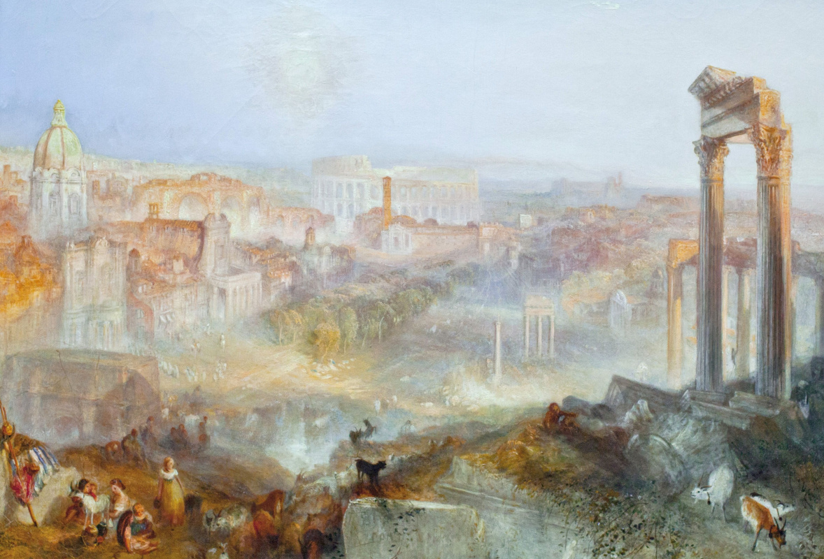 Joseph Mallord William Turner. Modern Rome - Campo Vaccino