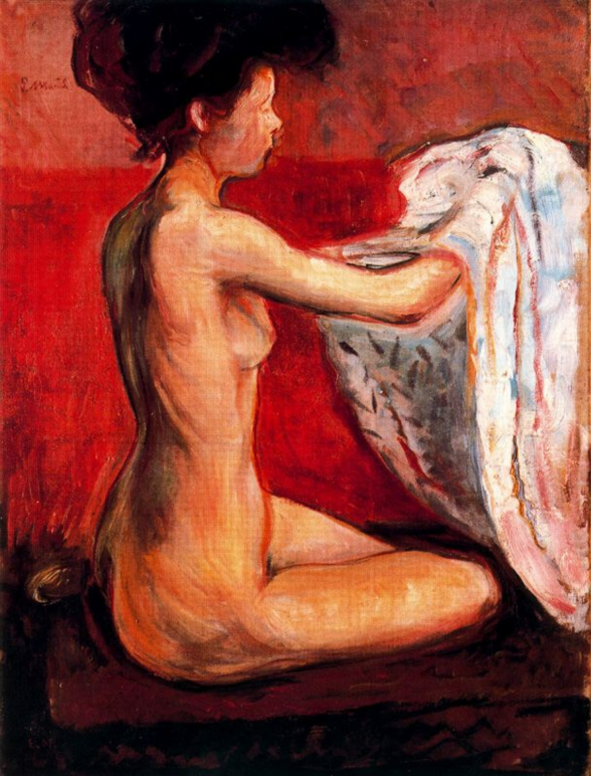 The Paris Nude, 1896, 61×81 cm by Edward Munch: History, Analysis & Facts |  Arthive