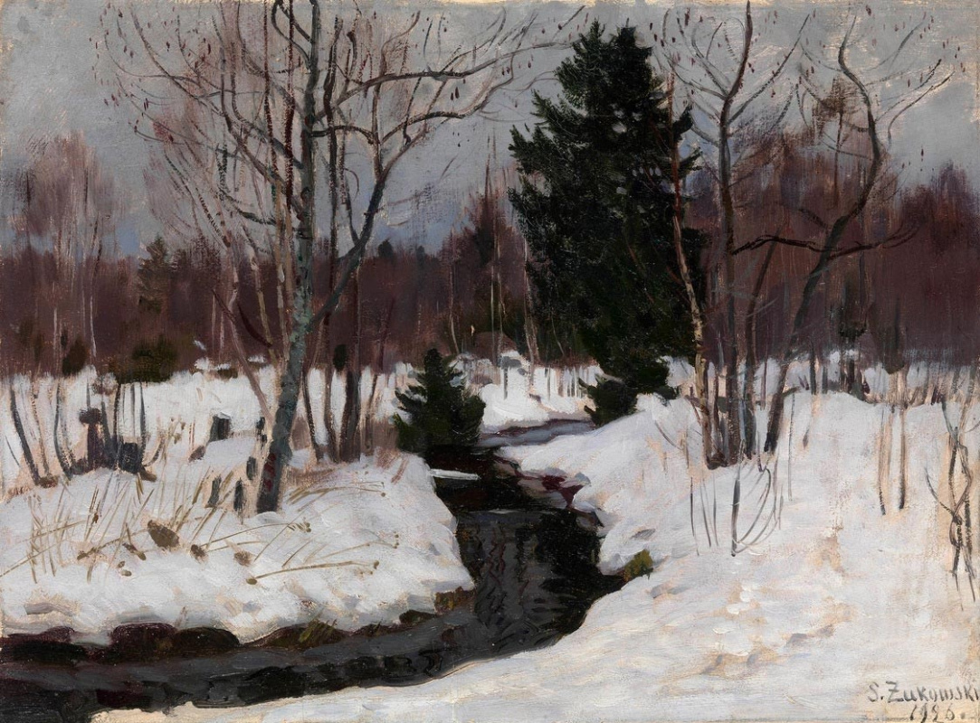 Stanislav Yulianovich Zhukovsky. Vorfrühling