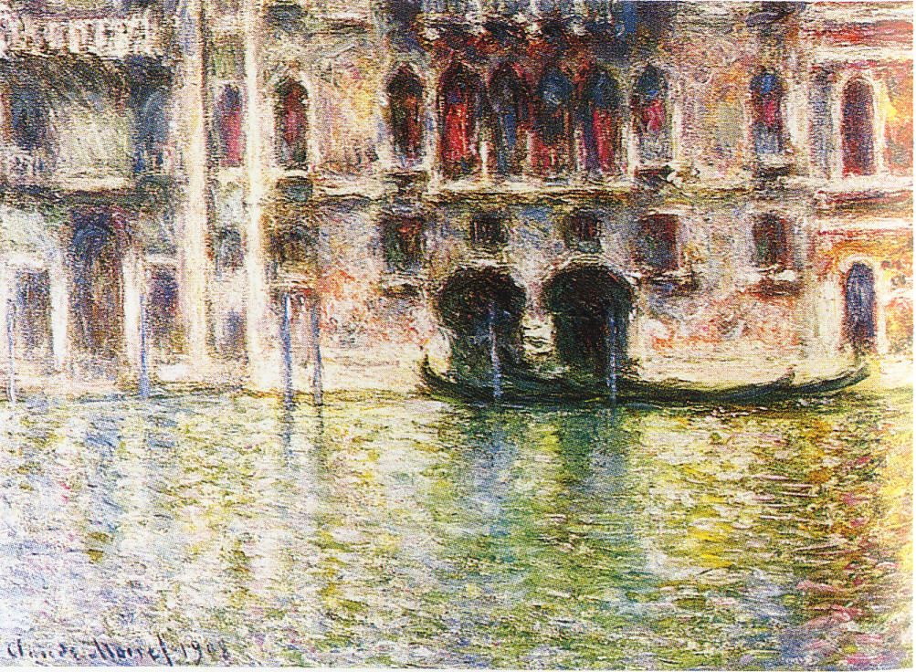 Claude Monet. Palazzo Mula in Venice