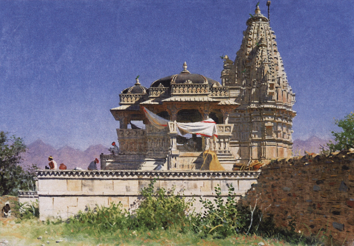 Vasily Vereshchagin. Brahminy temple Adelore