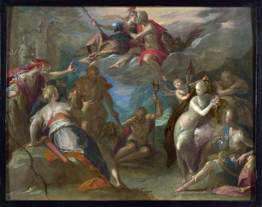 Hans von Aachen. The Amazement Of The Gods