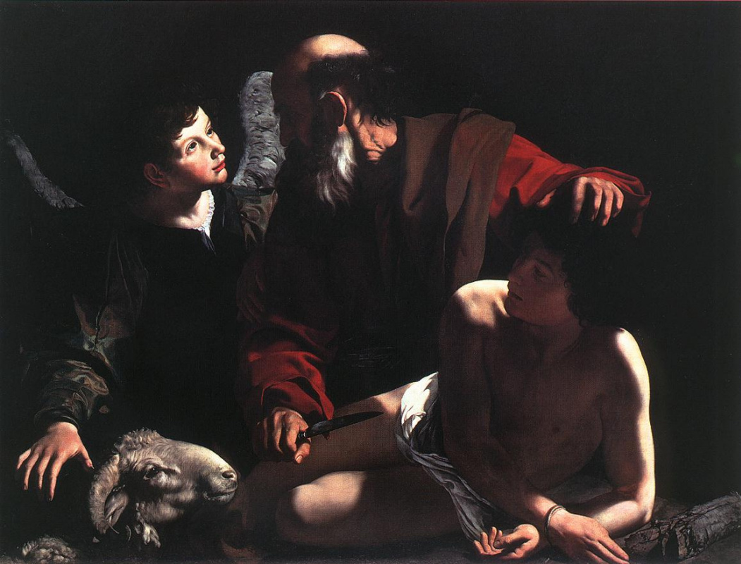 Michelangelo Merisi de Caravaggio. The Sacrifice Of Isaac