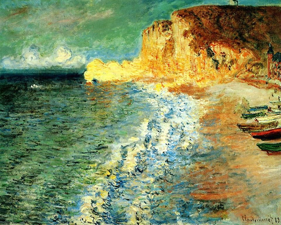 Claude Monet. Morning at Etretat