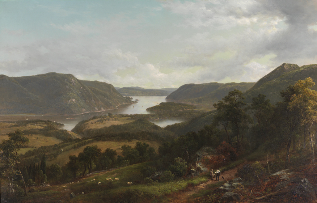 David Johnson. Hudson River near Fort Montgomery