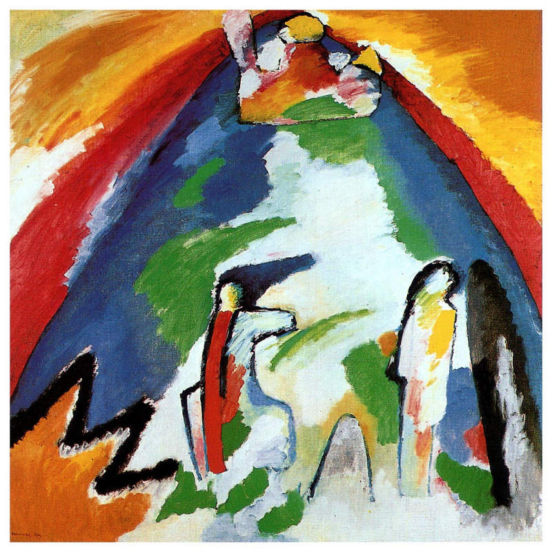 Wassily Kandinsky. Mountain