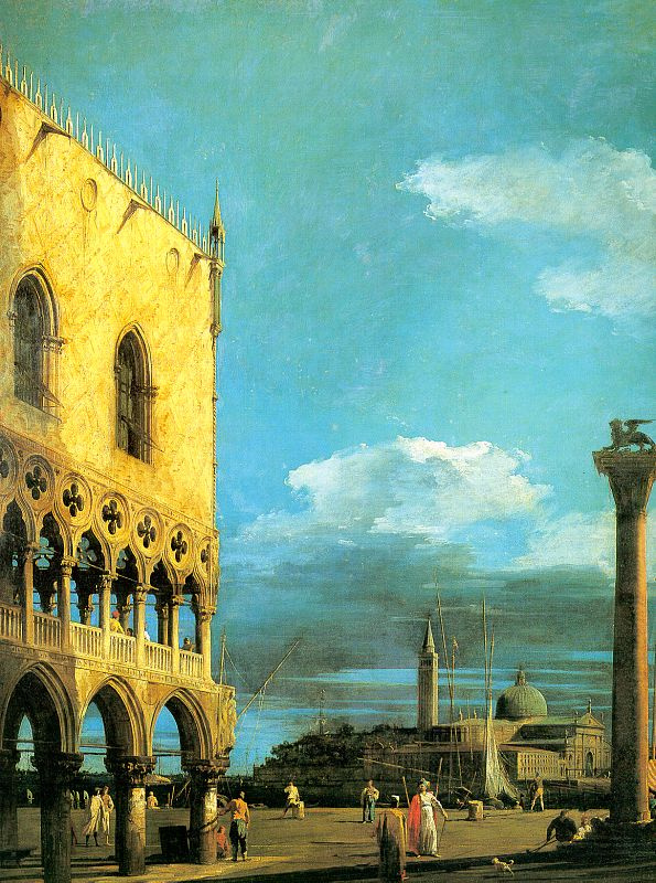 Giovanni Antonio 运河（Canaletto）. Piazzetta