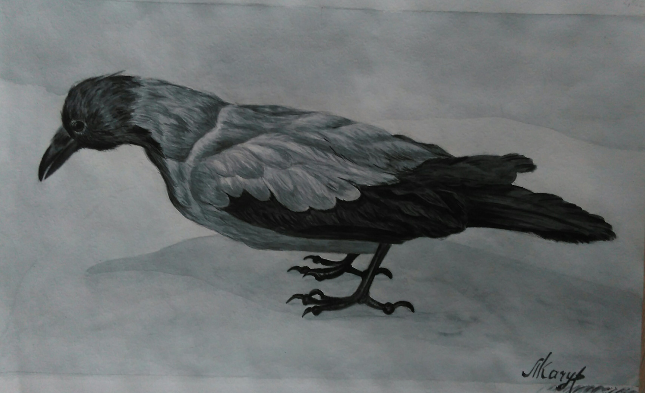 Lyudmila Kachur. Crow