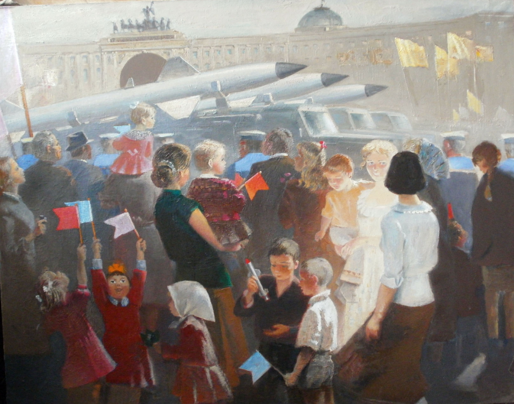 Anatoly Alekseevich Bolkhontsev. Palace Square