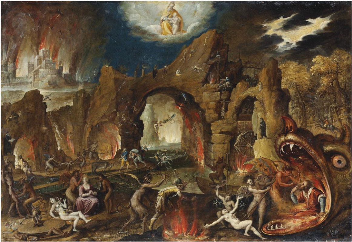 Izak Klas van Swannenurg. The descent into Hell