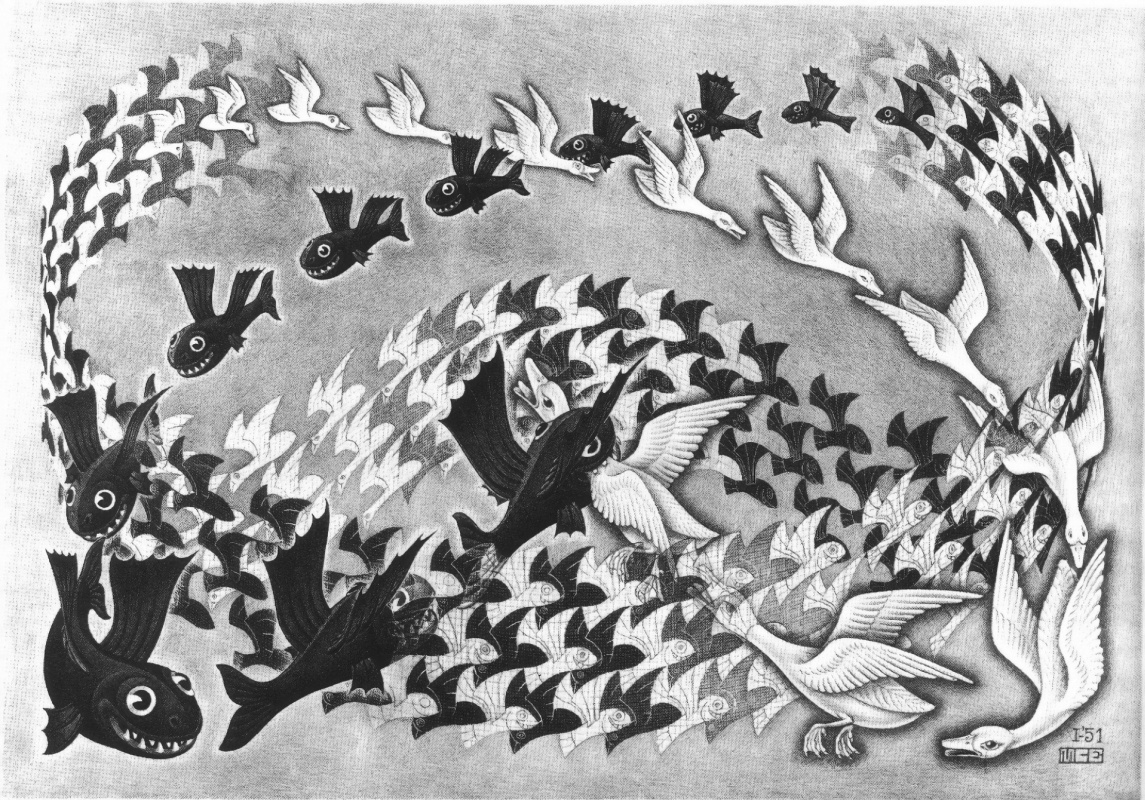 Maurits Cornelis Escher. Predestination