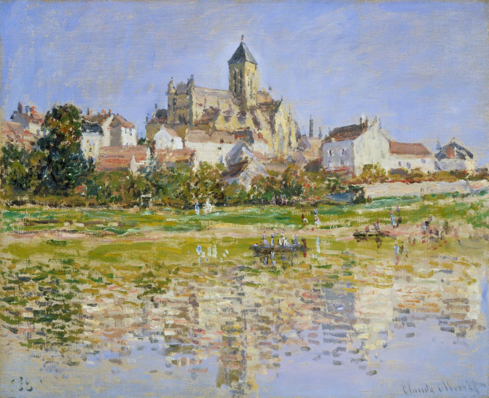 Claude Monet. The Church at Vétheuil