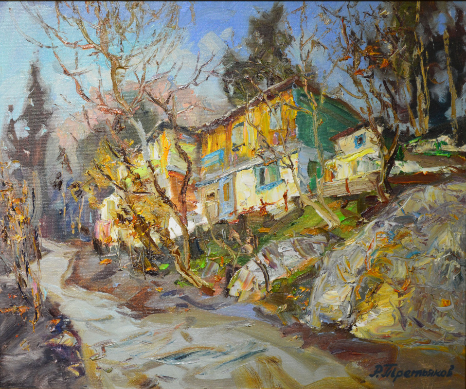 Roman Tretyakov. Warm January.Crimea