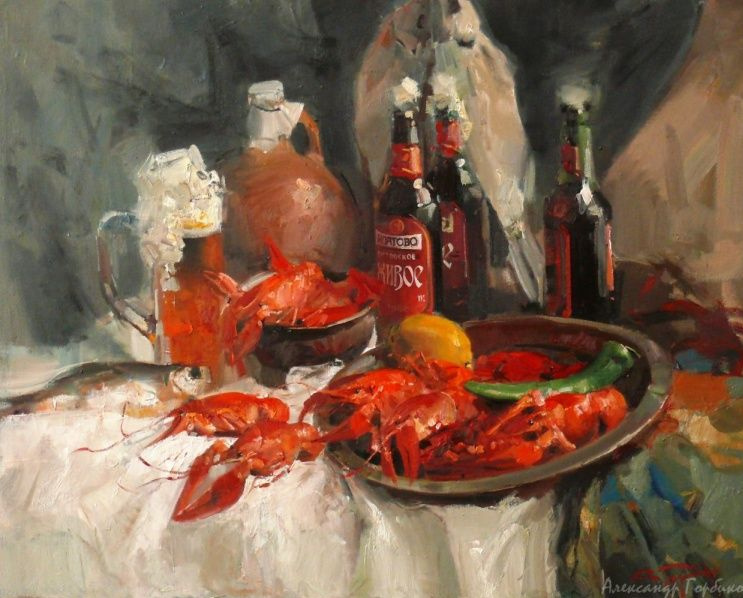Alexander Vladimirovich Gorbikov. Beer and crawfish