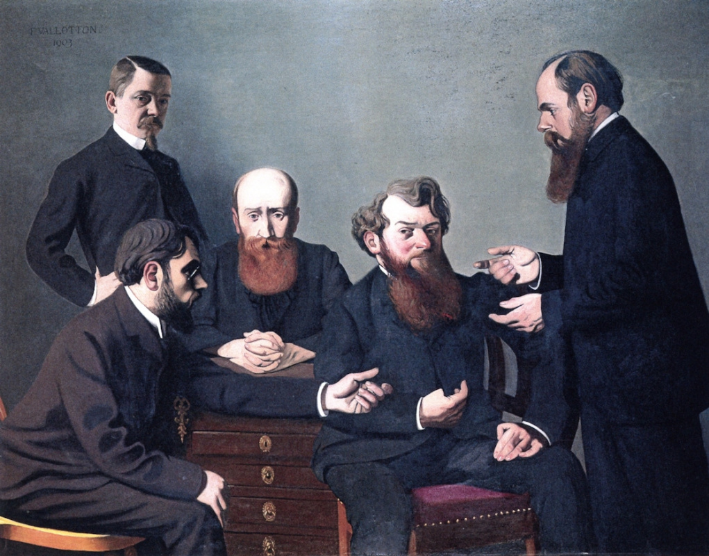 Felix Vallotton. Fünf Künstler