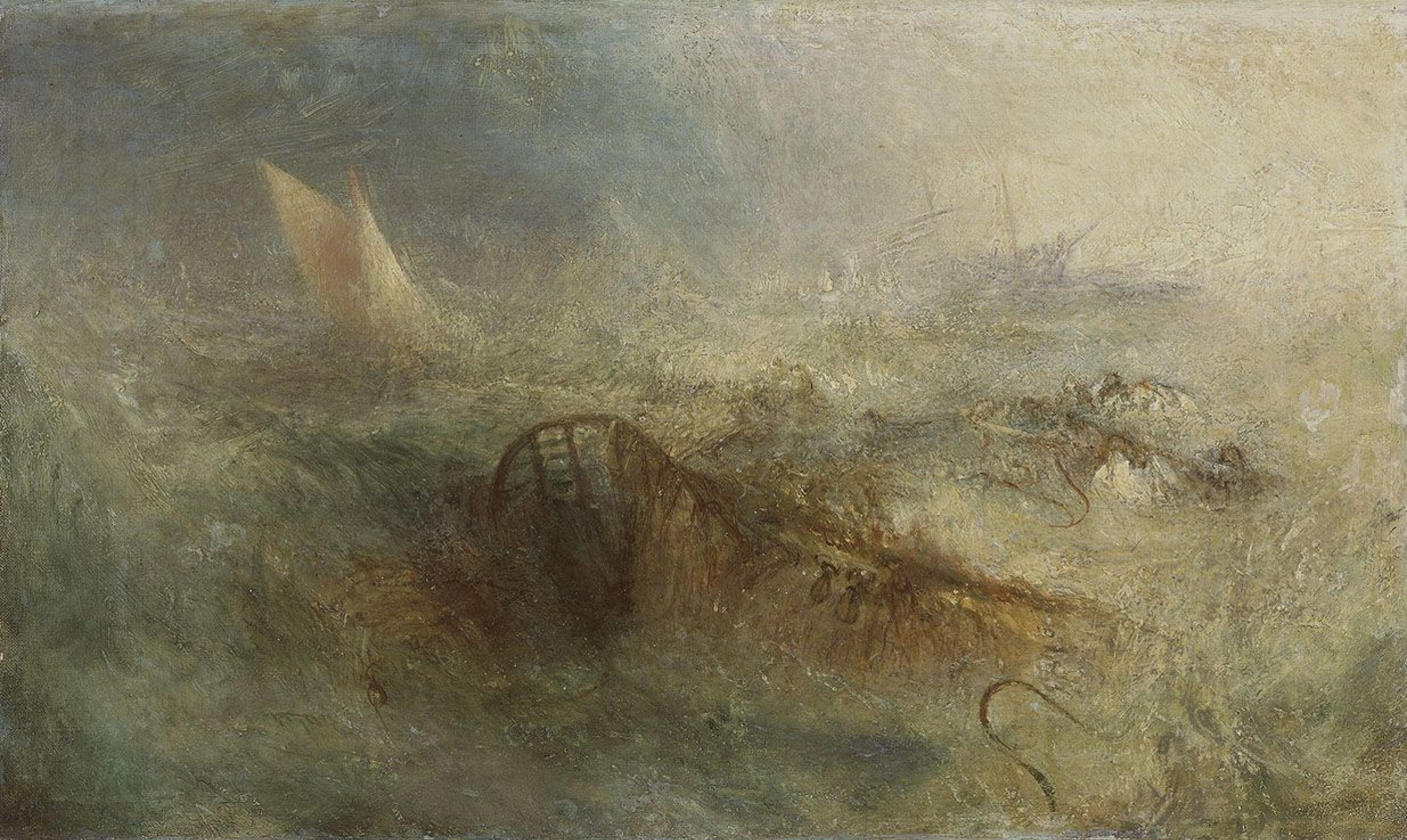 Storm, 1840, 54×32 cm by Joseph Mallord William Turner: History