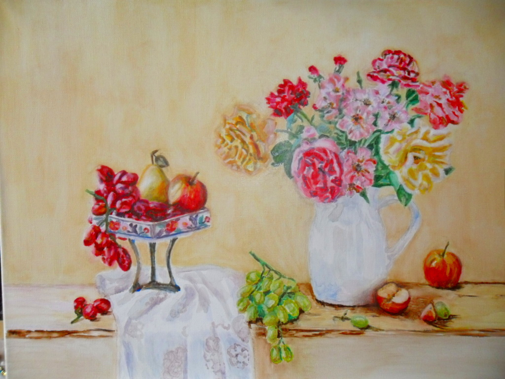 Gulnara Gafarova. Flowers and fruits