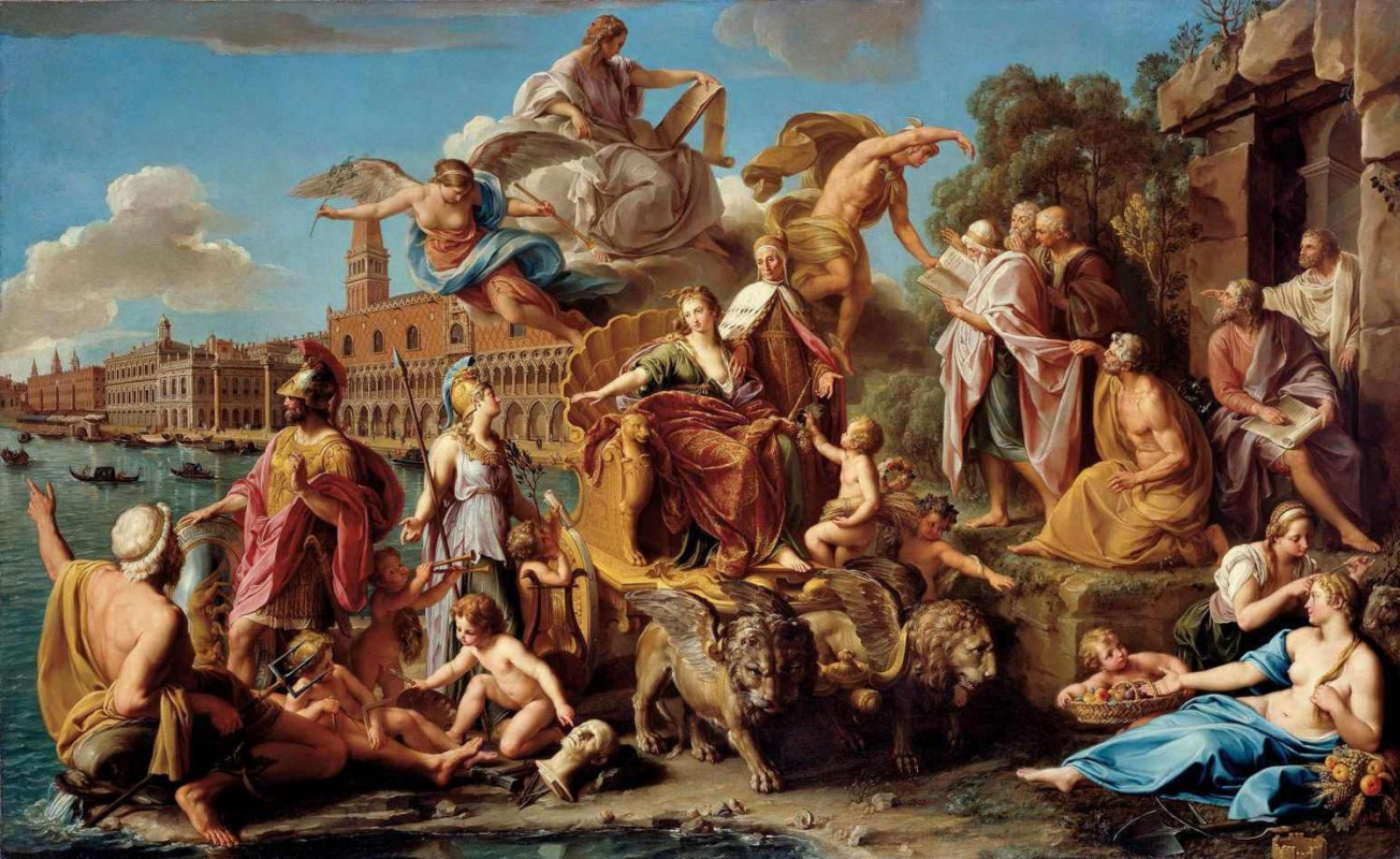 Pompeo Girolamo Batoni. The Triumph Of Venice