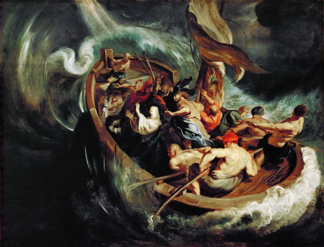 Peter Paul Rubens. Holy Walburga's and the miracle of salvation in a storm